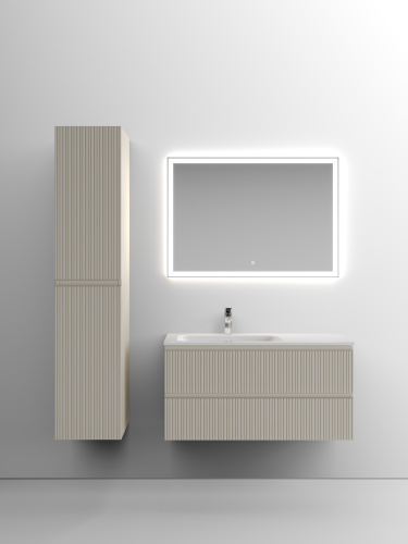 Тумба под раковину Sancos SNOB T SNT100LCE 100х45х50 подвесная цвет бежевый - фото 2